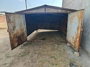 bakixanov kirayə ev: Metal qaraj/konteyner - Material: qalın metal konstruksiya, üçbucaqlı — 3