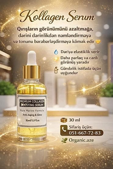 vozol yağı: Üz serumu, Bütün dəri növləri üçün, 30 ml, Yeni, Pulsuz çatdırılma, Ödənişli çatdırılma, Rayonlara çatdırılma — 6
