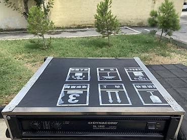 səs platası: Dynacord SL 1800 güc gücləndiricisi - Tip: İki kanallı professional — 3