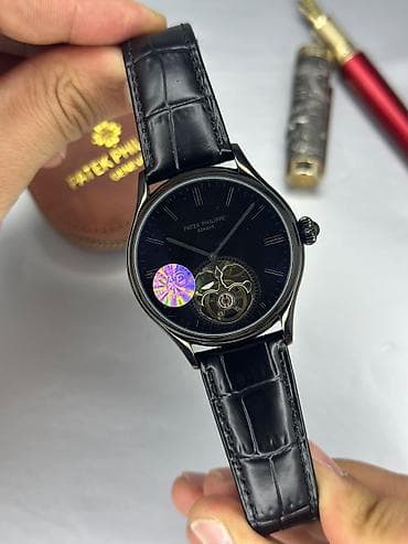 sensor saatlar: Yeni, Qol saatı, Patek Phillipe, rəng - Qara — 1