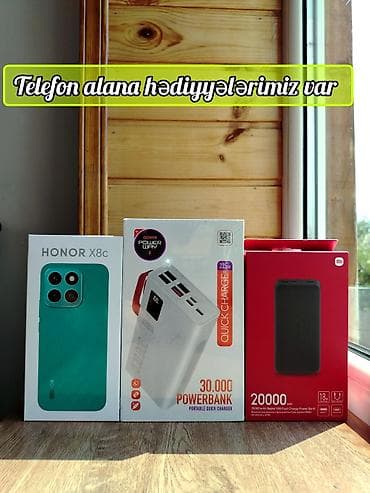 gul: 🚀 Honor X8c 8/256 GB — Qara rəng! ⚫ 📦 Bağlı qutuda, tamamilə yeni! 🔋 — 5