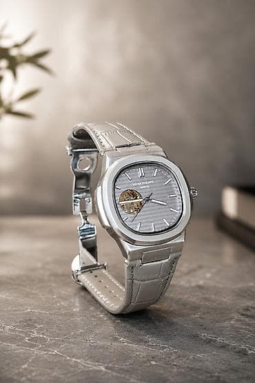 patek saat: Patek Philippe-dən gözəl mexanika modelimiz orijinal qutusu ilə bir — 2
