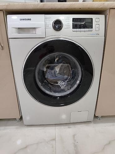 Paltar tikişi: Samsung paltaryuyan maşın – EcoBubble, 6 kq Xüsusiyyətlər: - Ön — 2