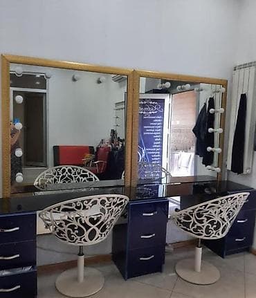 pol yonan: Müasir salon üçün peşəkar iş masaları və güzgü sistemləri - Makiyaj — 7