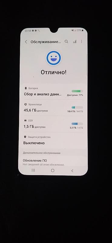 samsung a52 case: Samsung Galaxy A40, 64 GB, rəng - Göy, Barmaq izi — 7
