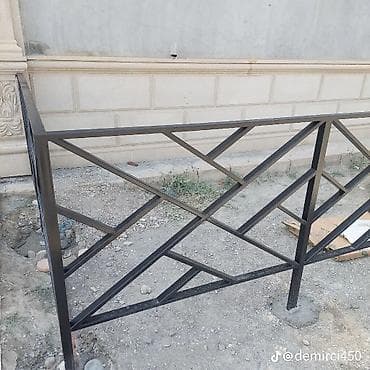 mis boru: Metall hasar – dekorativ və funksional məhəccər/çərgə - Material — 3