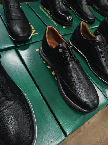 ayaqqabı кожание: Kişi ayaqqabıları – klassik və gündəlik modellər - Material: qara və — 27