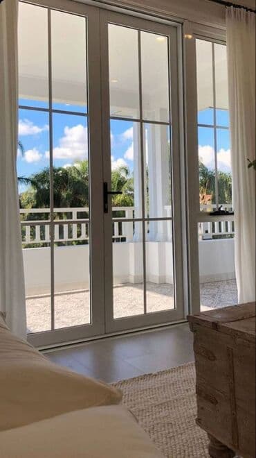 Jalüz qapılar: Yeni Plastik qapı 80x205 sm Zamok və çərçivə ilə, Zəmanətli, Pulsuz quraşdırma, Pulsuz çatdırılma — 4