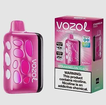 VOZOL RAVE 40000 birdəfəlik elektron siqaret - İki rejim: Regular