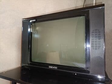 реклама на тв: Daewoo Tv 34" İşlənmiş Trubkalı televizor Heç bir problemi yoxdur — 1