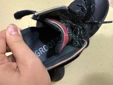 Ravon: Uşaq idman ayaqqabısı – GROOTS brendi - Rəng: qara - Ölçü: 33 (dabanın — 2