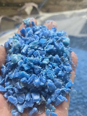 тор сетка: Məhsul: Plastik qırıntısı (PP və HDPE qarışığı) – yeşil və mavi — 3