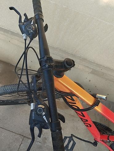 Детские велосипеды: ZigZag dağ velosipedi - Rəng: narıncı-qırmızı ombre, qara detallar - — 2