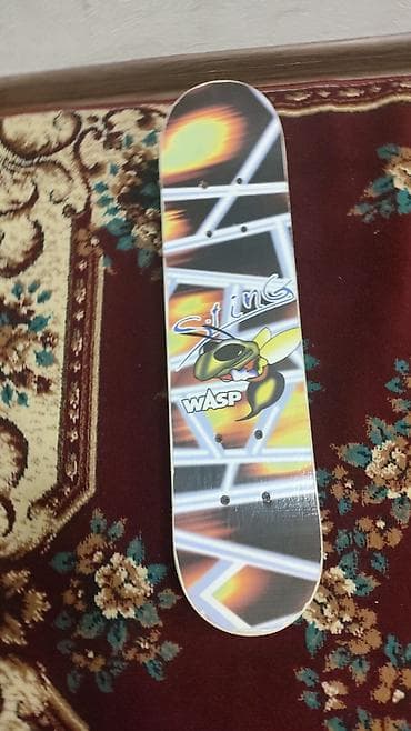 Музыкальные инструменты: Skateboard gövdəsi (deck) - Brend/qrafika: “Sting Wasp” arxa dizaynı — 1
