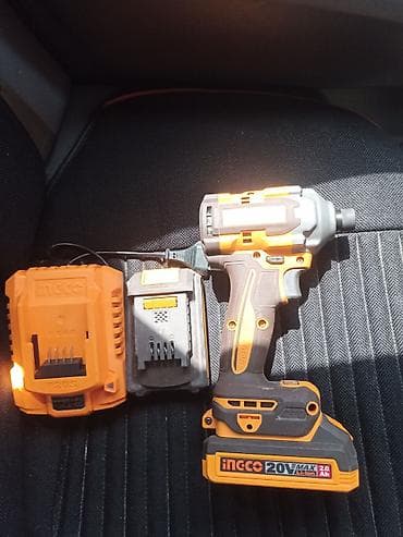 drel ingco: INGCO 20V P20S fırçasız (Brushless) akkumulaytorlu zərbə vint — 4