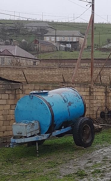водяной бак: Su çəni qoşqu 3 ton qosa rama tekerleri saz veziyyetde kamaz lazlm — 2