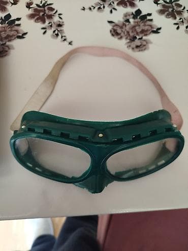 acki modelleri: Sənaye/ustaxana qoruyucu eynəyi - Material: sərt plastik çərçivə — 1