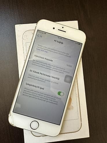 IPhone 6s, Qızılı, Barmaq izi