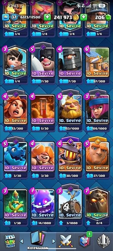 rus qizilinin probu: Endirim var ✅✅✅✅✅✅ ✅ ✅ Clash Royale hesabı - Kral səviyyəsi: 37 - — 9