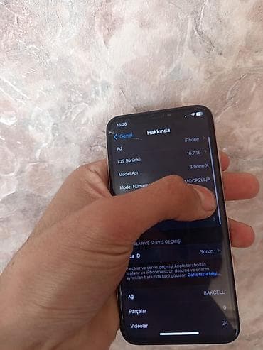 kontakt telefon: IPhone X, 64 GB, Gümüşü, Face ID — 6