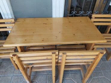 demir stol stul: Masa və oturacaq dəstləri — 1