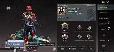 epl voyc 8: PUBG Mobile hesabı – 68 səviyyə, zəngin kolleksiya və nadir skinlər — 3