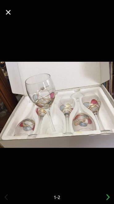 8 mart şəkillər: Qədəhlər, rəng - Bənövşəyi — 1