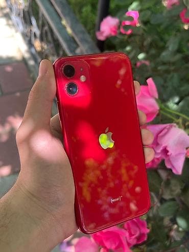 iphone 13 mini ikinci el: IPhone 11, 64 GB, Qırmızı, Face ID — 1