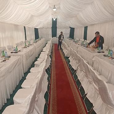 Maşının ilk 1987 marka Qaz 53 yaxşı vəziyyətdə palatka 120 nəfərlik — 7