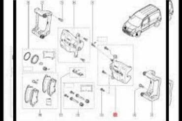 Supportlar: Mercedes-Benz Citan, Orijinal, Almaniya, Yeni — 4