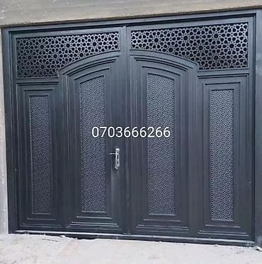 Darvazalar və aksesuarlar: Dəmir Həyət darvazası, Mexaniki, Qapı ilə, Kredit yoxdur, Pulsuz quraşdırma — 1