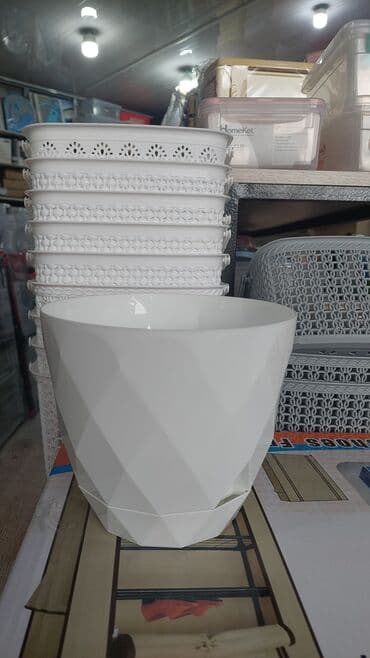 dipçək satışı: Dipçekler gül qabilar 30 sm 50 sm 70 sm 75 sm 85 sm 90 sm olculer var — 20