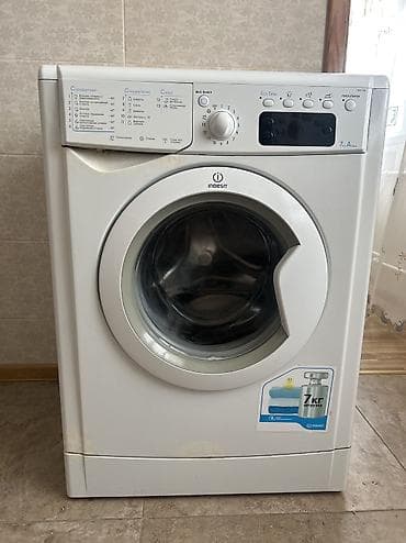 Paltaryuyan maşın Indesit, 7 kq, Ehtiyat hissələri kimi, Avtomat, Qurutmasız, Ünvandan götürmə