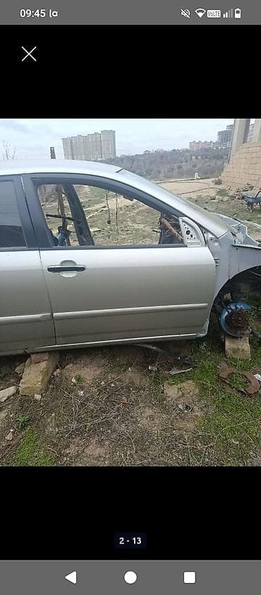 mator reduktor: Toyota carolla xecebek Məhsul: Avtomobilin ön hissə skeleti və asqı — 9