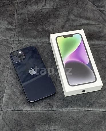 IPhone 14, 128 GB, Midnight, Face ID