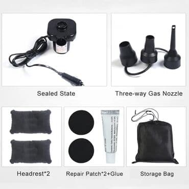 masin ucun oturacaqlar: Hava döşəyi avtomobil üçün Şişmə döşək Doldurula bilən döşək — 3