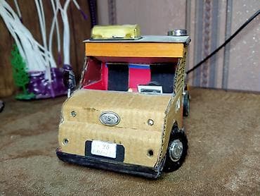 pubg disk: Öz əllə hazırlanmış mini yük maşını modeli.aksesuar kimi istifade — 5