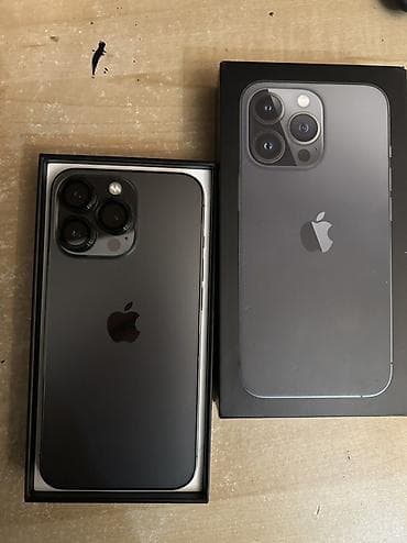 IPhone 13 Pro, 128 GB, Graphite, Zəmanət, Face ID, Sənədlərlə