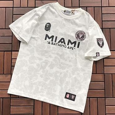BAPE x Miami temalı unisex t‑shirt kolleksiyası - Dizayn: Ön hissədə — 2