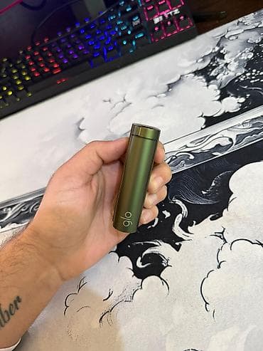 Məhsul: glo tütün qızdırma cihazı (yaşıl rəng) Teze kimidir isfade