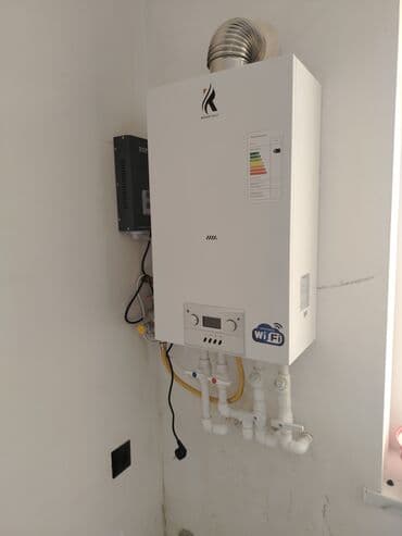 Sifarişlə əl işləri: Kombilerin qurasdirilmasi montaji Radiatorlarin montaji ve cekilsi — 5