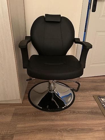 oturaca: Peşəkar salon oturacağı - Material: qara rəngli, asan təmizlənən — 1