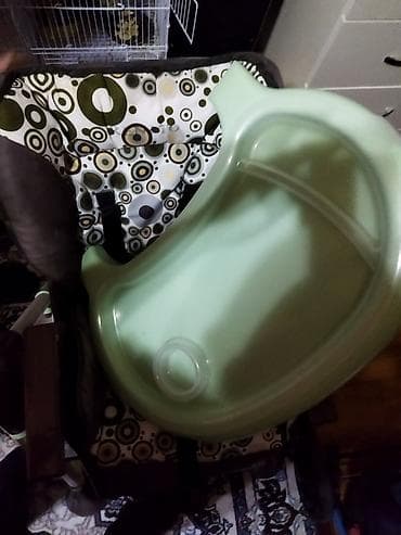 Uşaq geyimi və ayaqqabıları: Usaq yemek ustolu əla vəziyətdə təmiz 1 ay islənib təcili satilir — 9