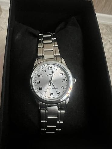 saat telefon: Yeni, Qol saatı, Casio, rəng - Gümüşü — 1