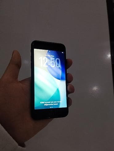 iphone azn: IPhone SE 2020, 128 GB, Qara, Barmaq izi — 3