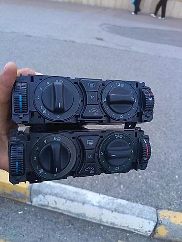 arxa panel: Mercedes-Benz iqlimə nəzarət (klimat-kontrol) blokları - Model kodu — 1