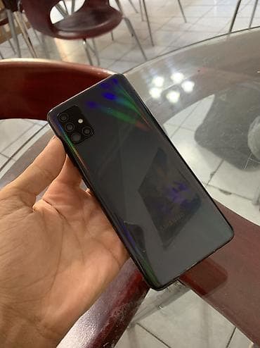 samsung a 53: Samsung Galaxy A51, 64 GB, rəng - Mavi, İki sim kartlı — 3