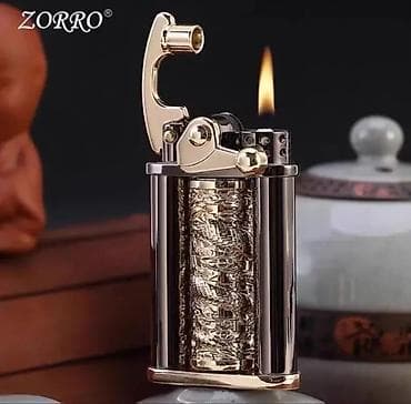 ZORRO 629 benziniyanacaqli çaxmaq daşı ilə işləyən yandırıcı -