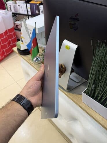 Комплектующие для ПК и ноутбуков: IPad Air 11 / 128GB / M2 chip / Blue Ideal veziyyetdedi. Cizigsiz — 4