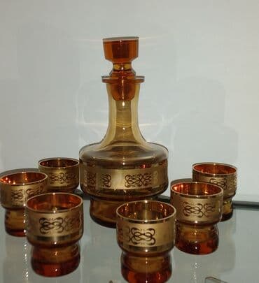 часы 127 чс: Цвет - Коричневый, Стекло, 1, 1 л — 1